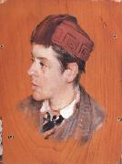 Alma-Tadema, Sir Lawrence Portrait of Herbert Thompson (mk23) oil painting on canvas